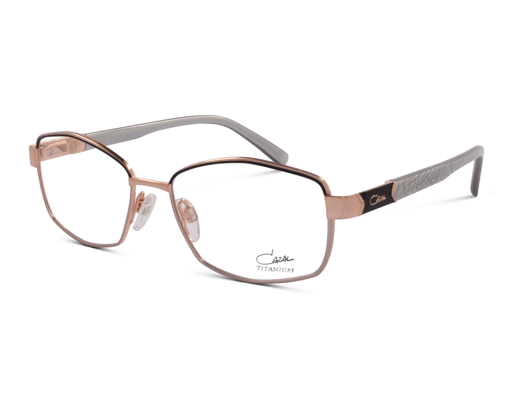 Cazal 1292 col. 002 53 Schwarz / Rosegold