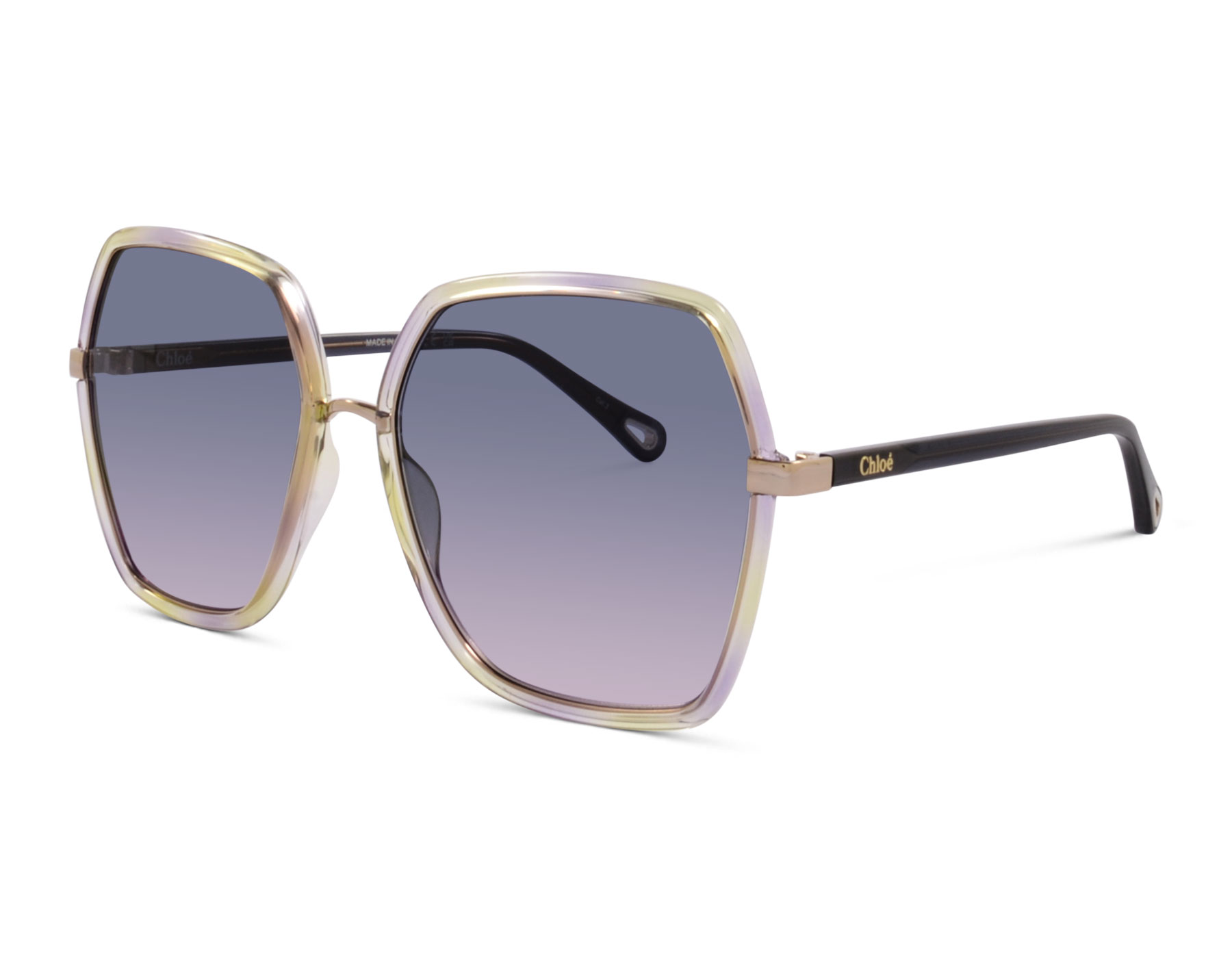 Chloé CH0262S 002 58 Lila/Grün Transparent