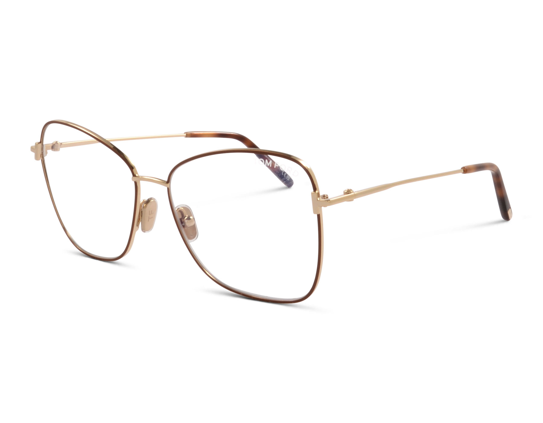 Tom Ford TF5906-B 046 55 Braun/Gold