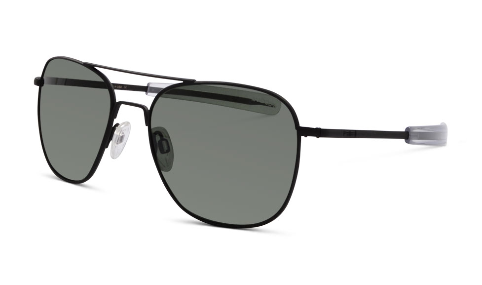 Randolph Aviator AF116 Black Matt 58 Schwarz Matt