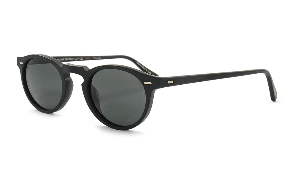 76821 Oliver Peoples Gregory Peck Sun OV5217S 1031P2 47 Schwarz Matt
