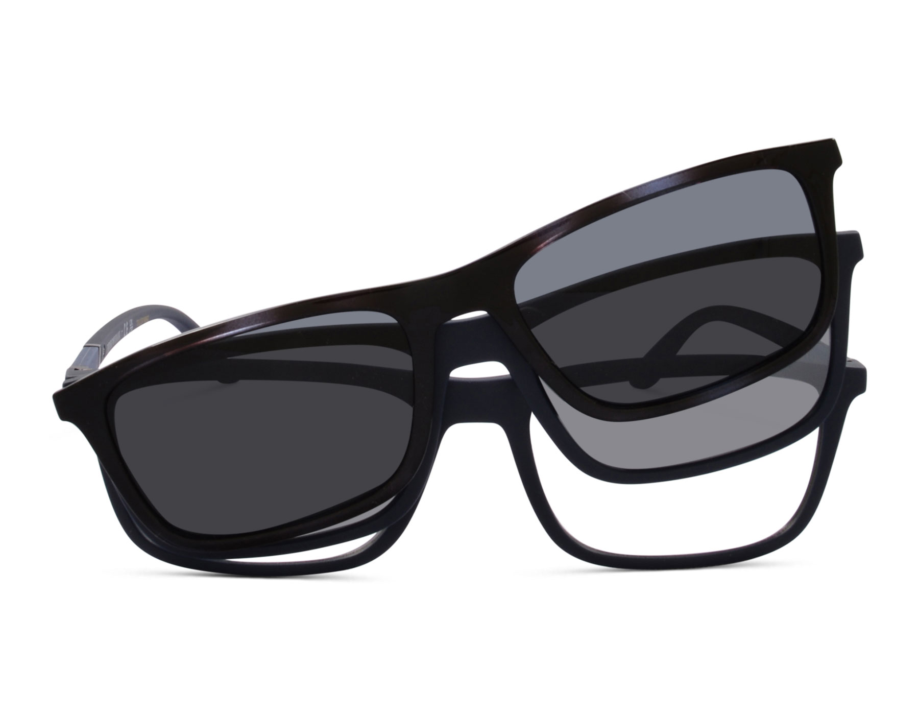 Emporio Armani EA 4160 5088/1W 55 Dunkelblau inkl. Clips