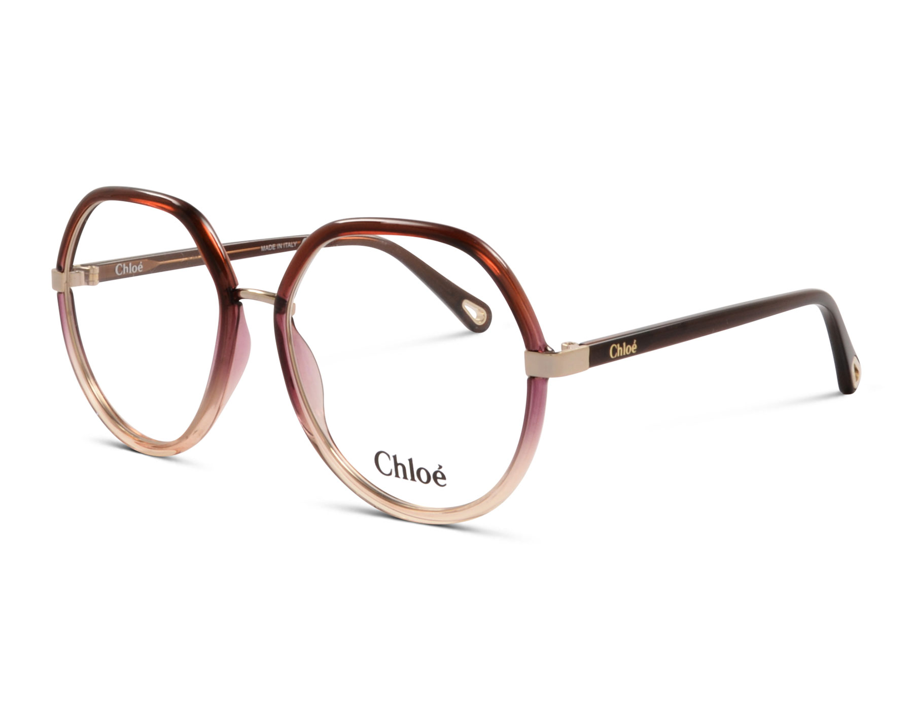 Chloé CH01310 006 54 Rot/Transparent