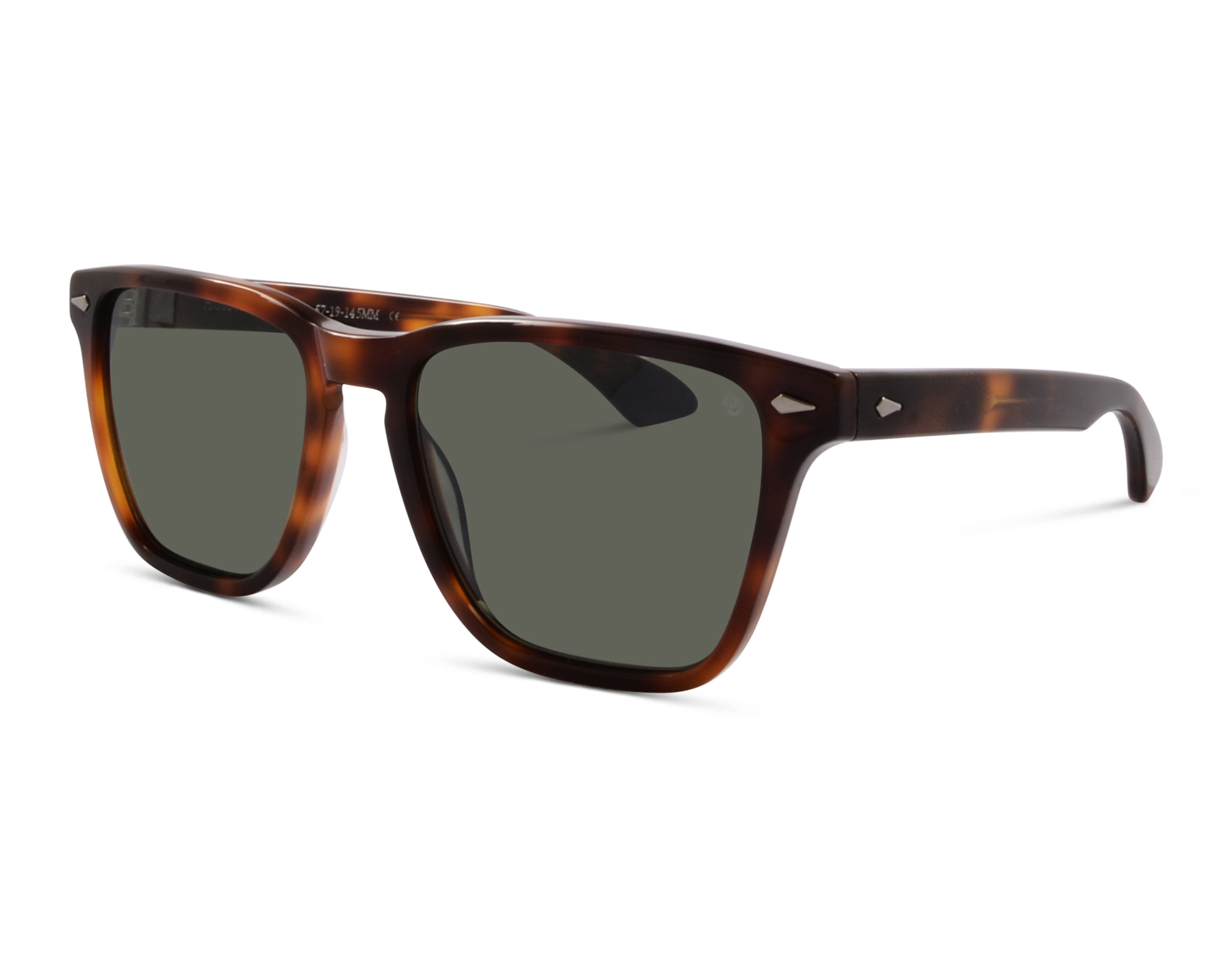 1028761 American Optical Hudson Tortoise 57 Braun