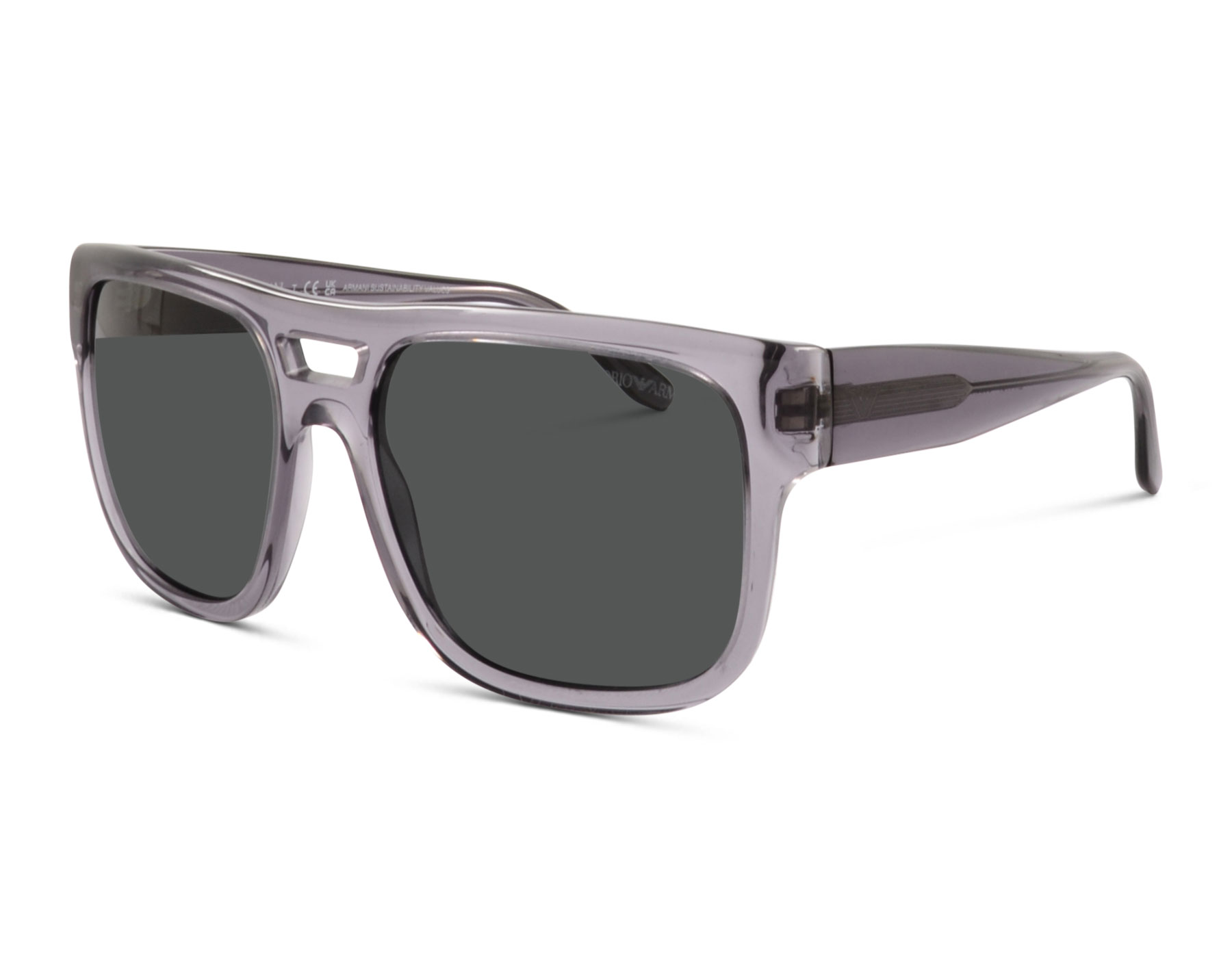 Emporio Armani EA 4197 5029/87 57 Grau Transparent