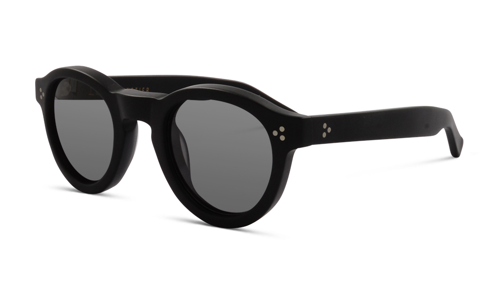 Lesca Gaston 6 46 Schwarz Matt