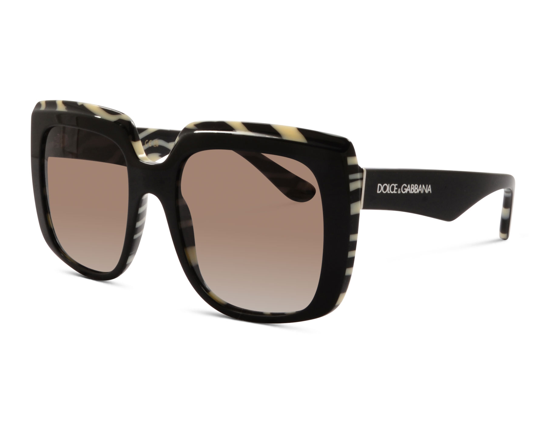 Dolce & Gabbana DG 4414 3372/8G 54 Schwarz / Havanna Beige