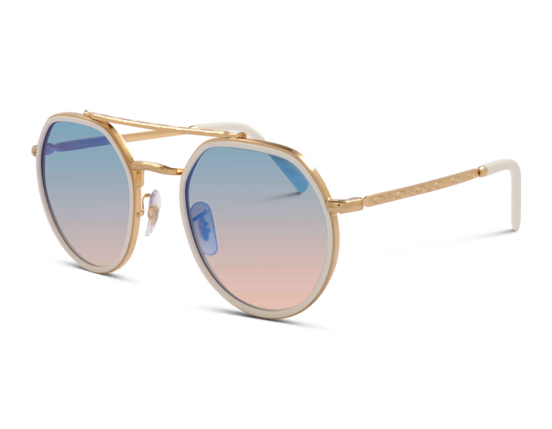 Ray-Ban RB3765 001/40 53 Goldfarben/Weiß