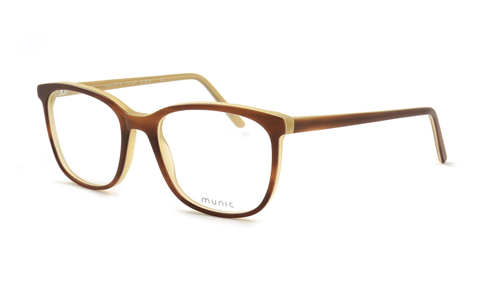 Munic Eyewear Mod. 857-6 col 367 52 Braun Matt