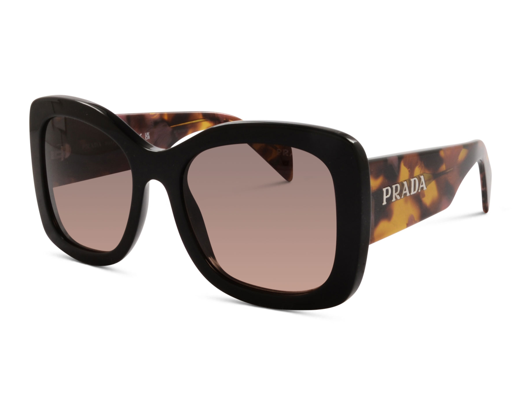 1017571 Prada PR A08S 120-50C 56 Schwarz/Rosa