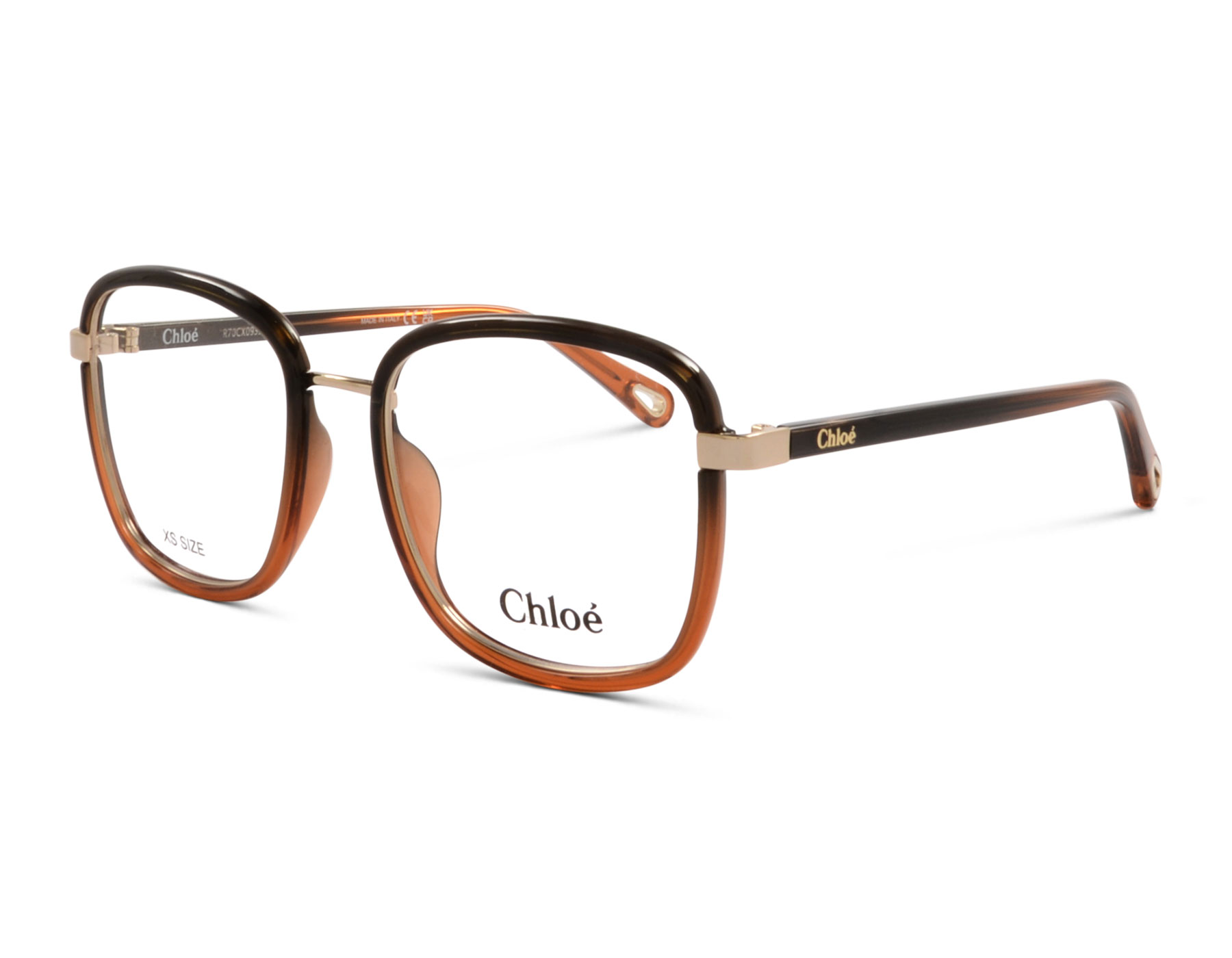 Chloé CH0034O 011 50 Dunkelbraun / Kupfer