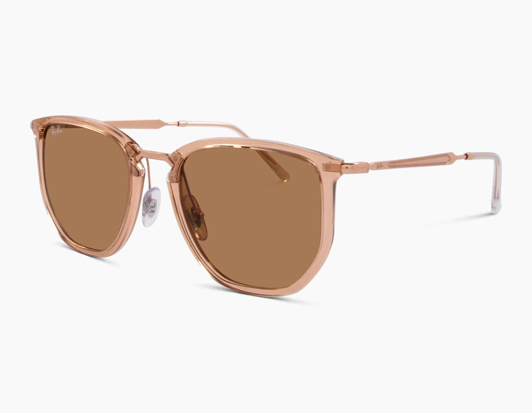 Ray-Ban RB4451 6801/33 50 Glänzendes Transparent Beige