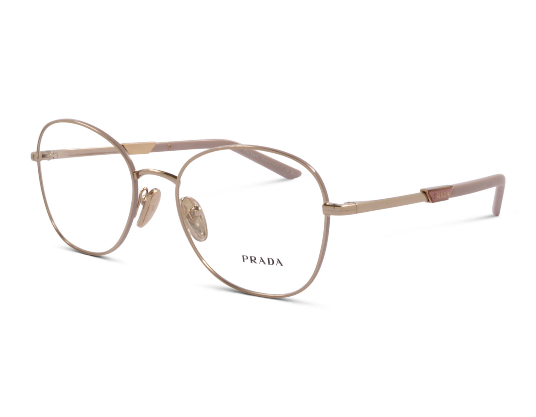 Prada VPR 64Y 17A-101 52 Gold/Rosa