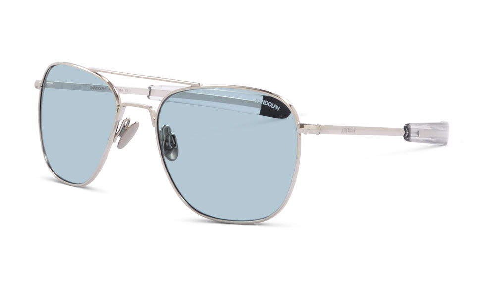 Randolph Aviator White Gold AF233 55 Silber
