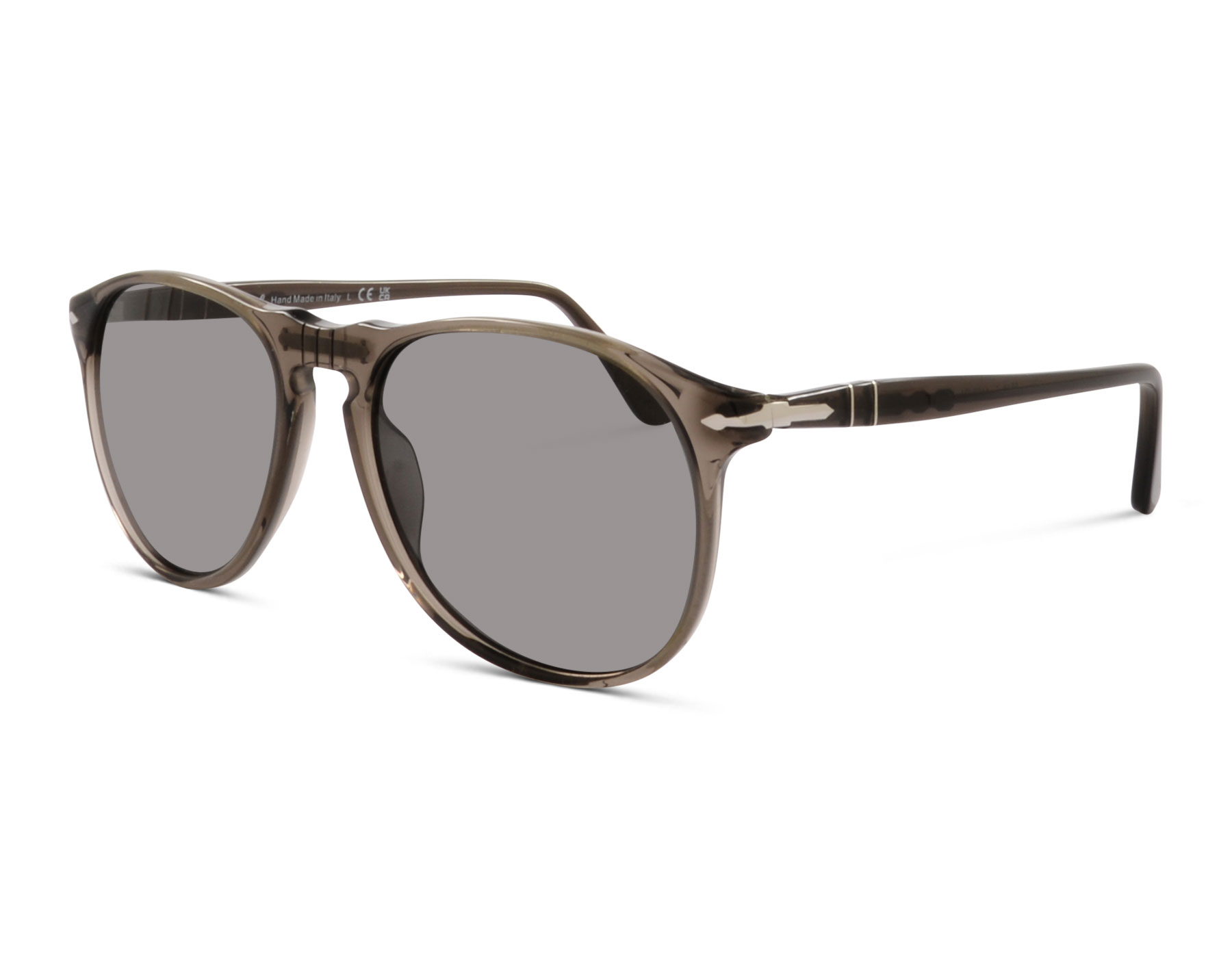 Persol P9649-S 1103/B1 55 Taupe Grau Transparent