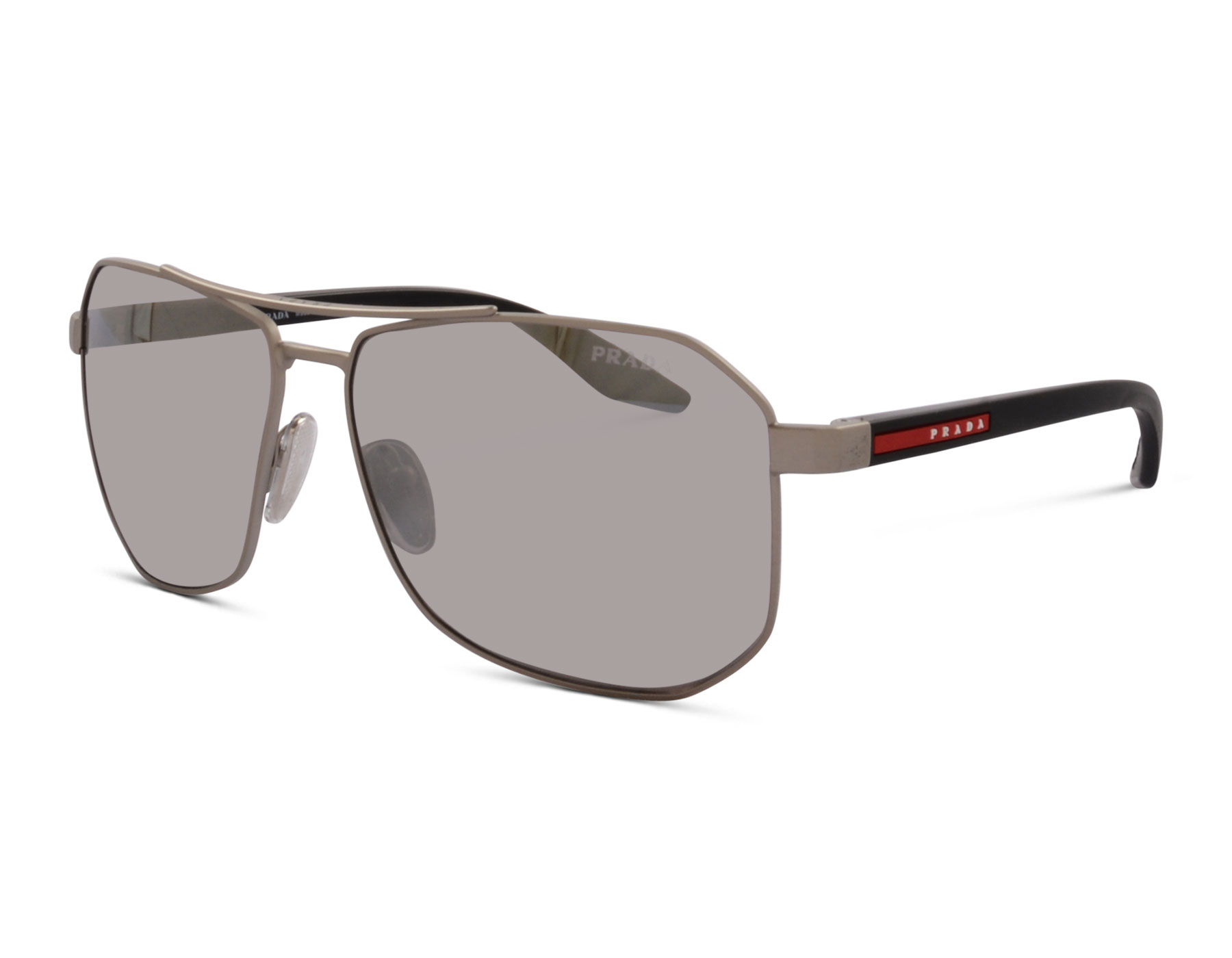 Prada SPS A53 18X-80I 62 Silber matt