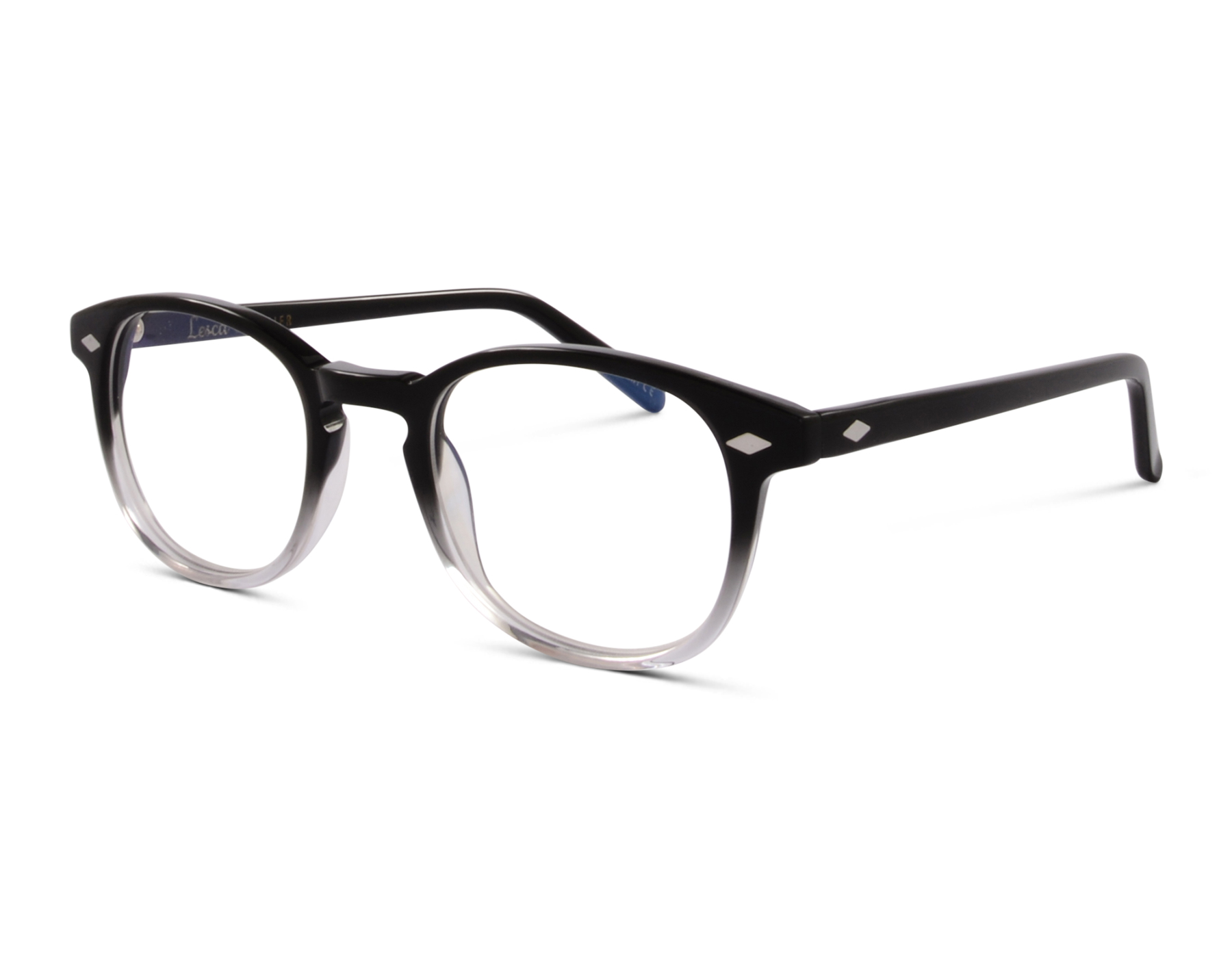 Lesca 711 BLK-DEG 47 Schwarz/Transparent Verlauf
