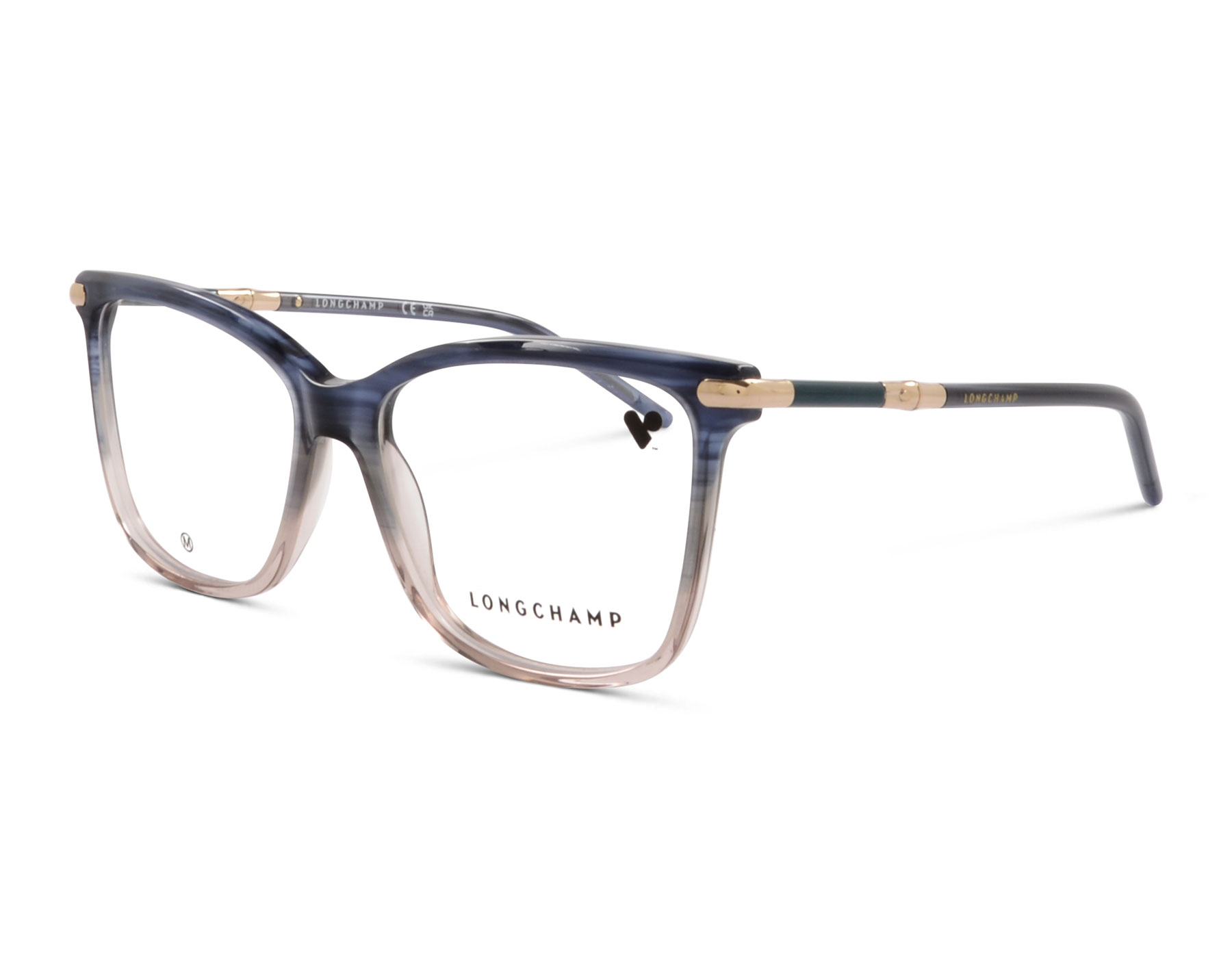 Longchamp LO2726 435 54 Transparent Havanna Blau /Braun