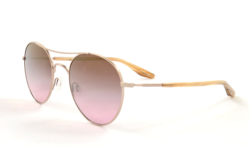 Barton Perreira SAUVESTRE ROG DLM 55 Rose Gold Desert Lilac Gradient Mirror