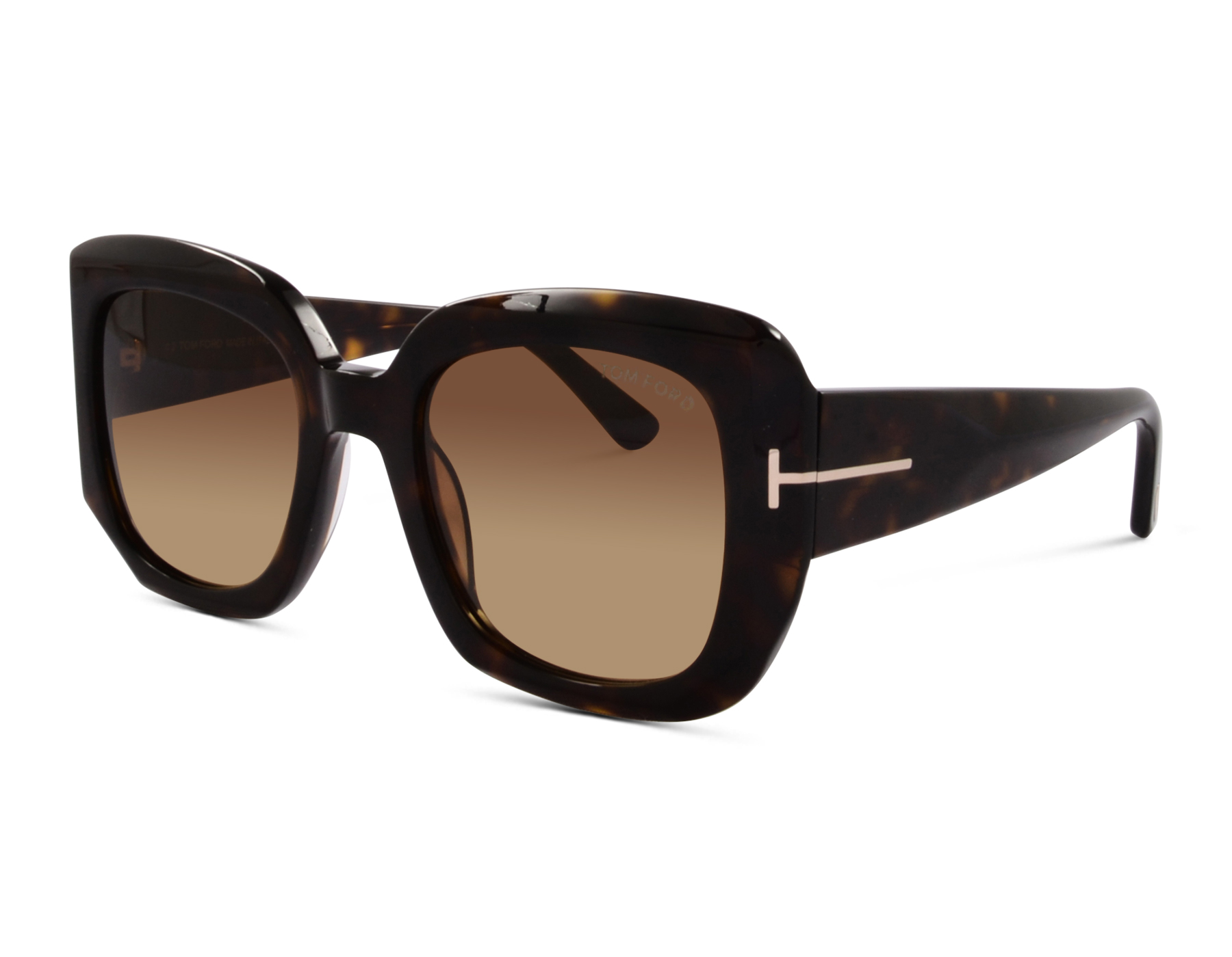 Tom Ford Carla-02 TF1220 ECO 52F 52 Havanna