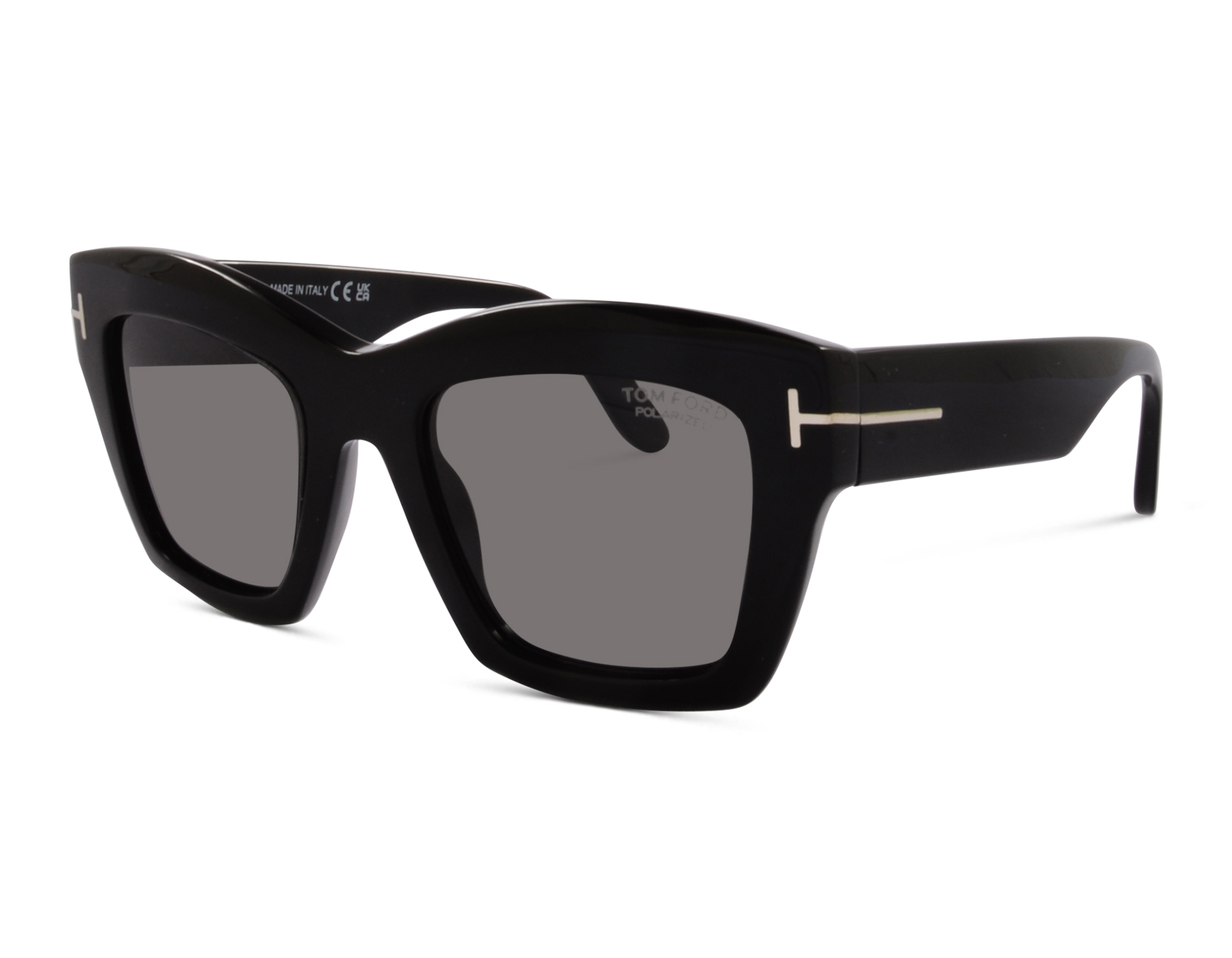 Tom Ford Luna TF1191 ECO 01D POLARIZED 52 Schwarz