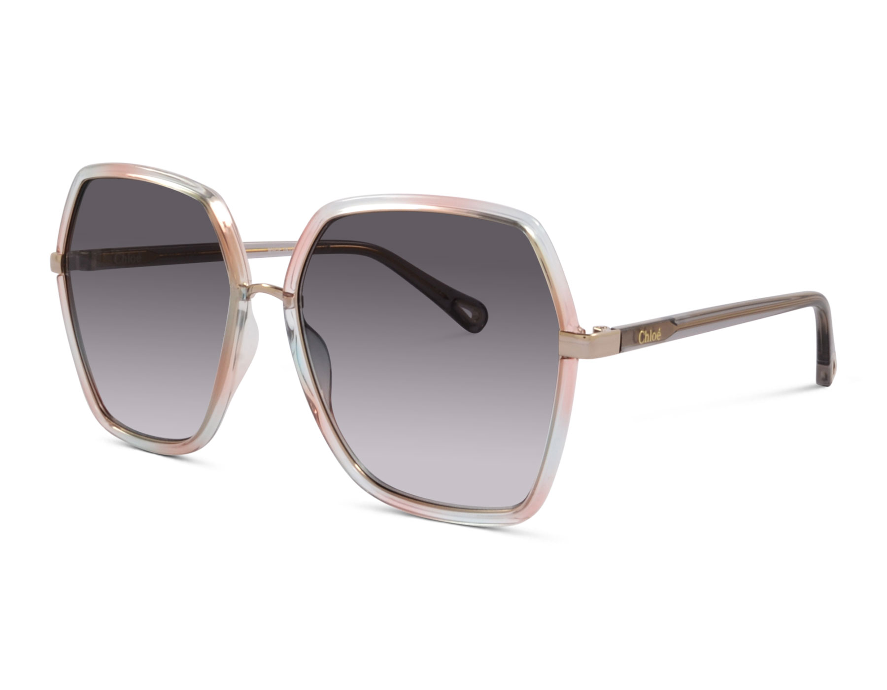 Chloé CH0262S 001 58 Rosé/Blau Transparent