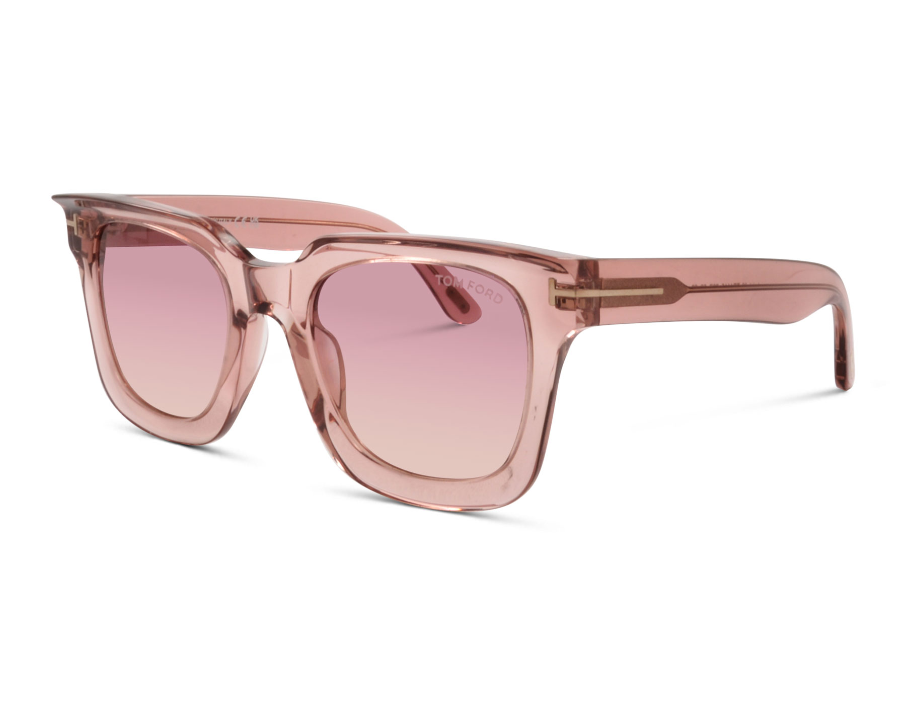 1019414 Tom Ford Leigh-02 TF1115 72Z 52 Transparent Rosa