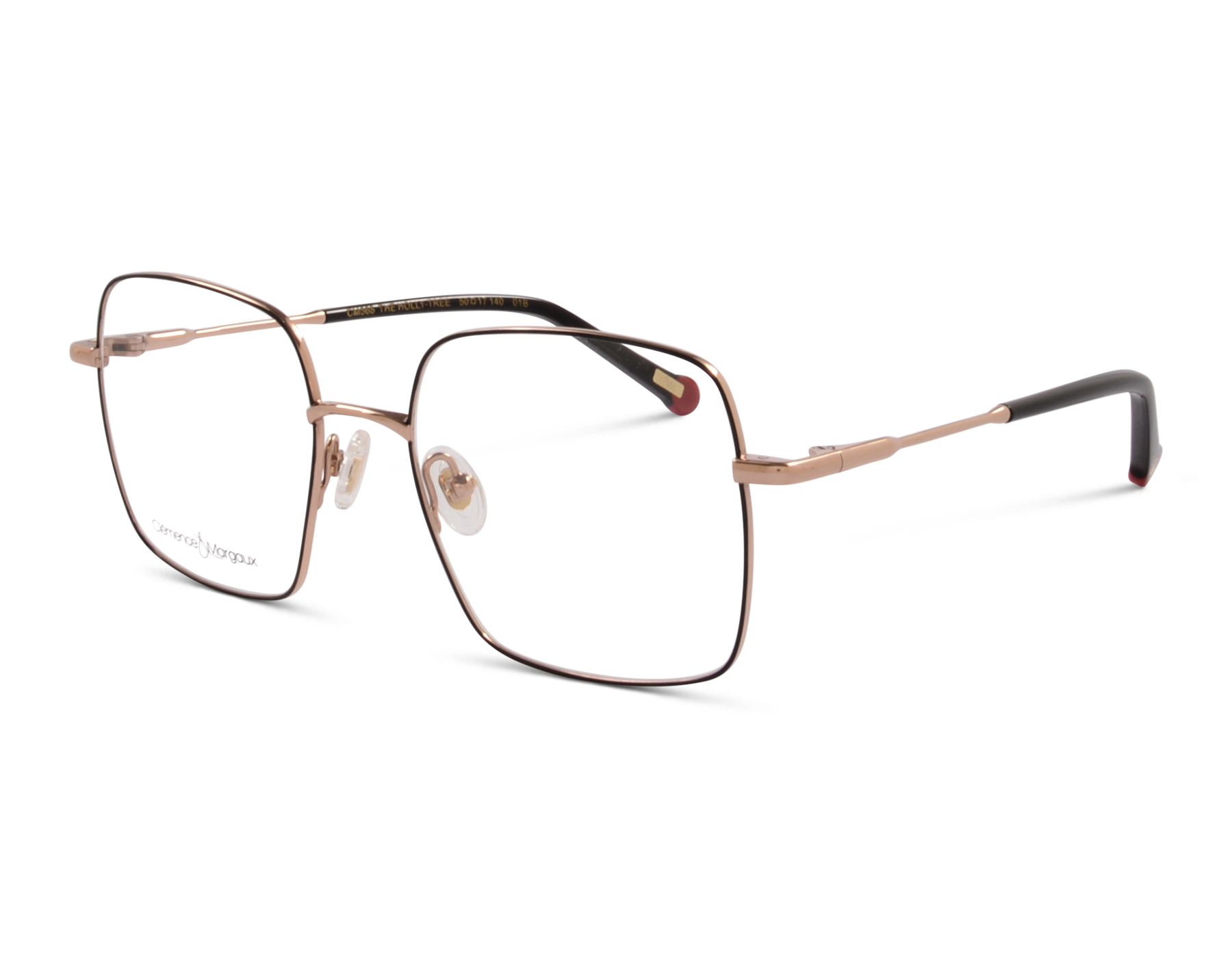 1029034 Clémence & Margaux THE HOLLY-TREE CM568 01B 50 Schwarz/Roségold