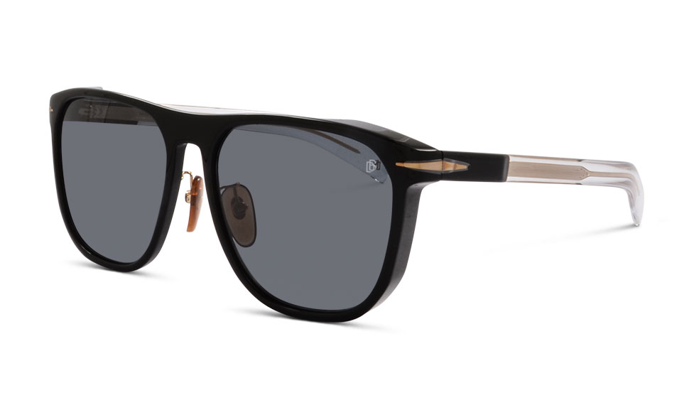 by David Beckham DB7064/F/S 2M2KU 60 Schwarz