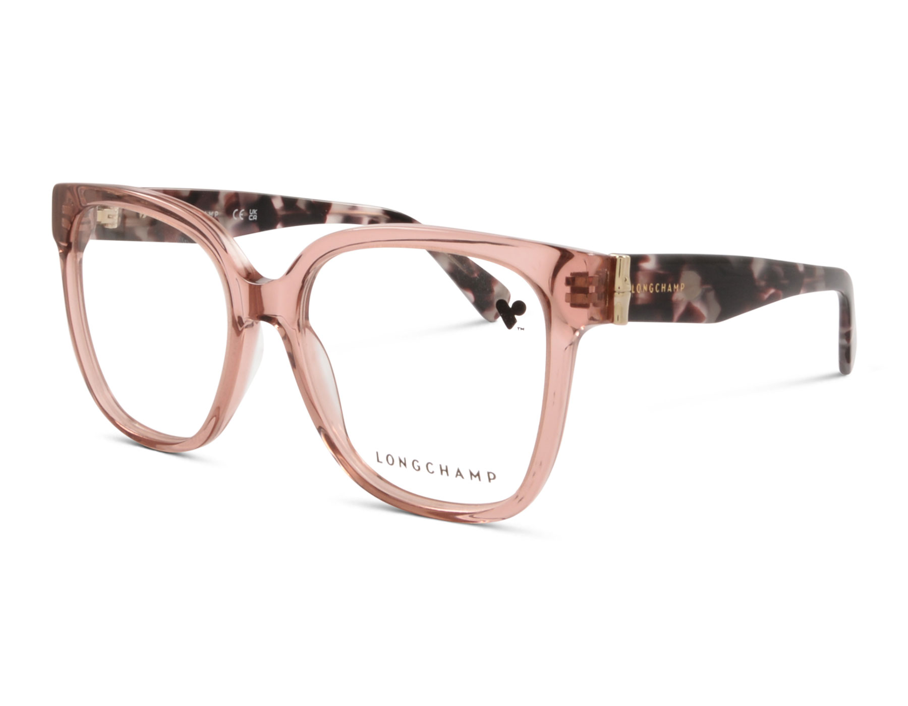 Longchamp LO2745 690 54 Rosa/Transparent/Baun