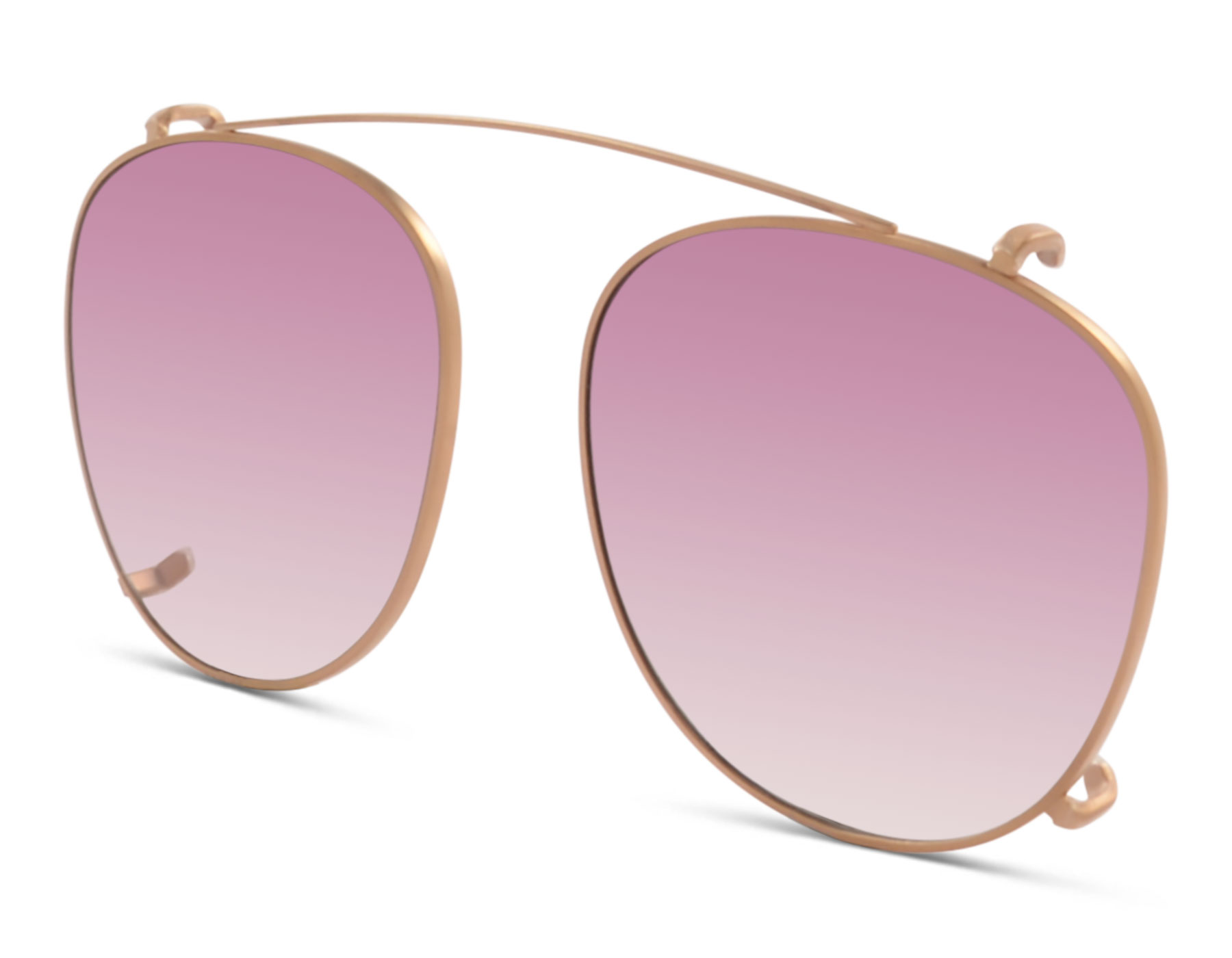 Munic Eyewear Clip 881-1 Gold-Purple