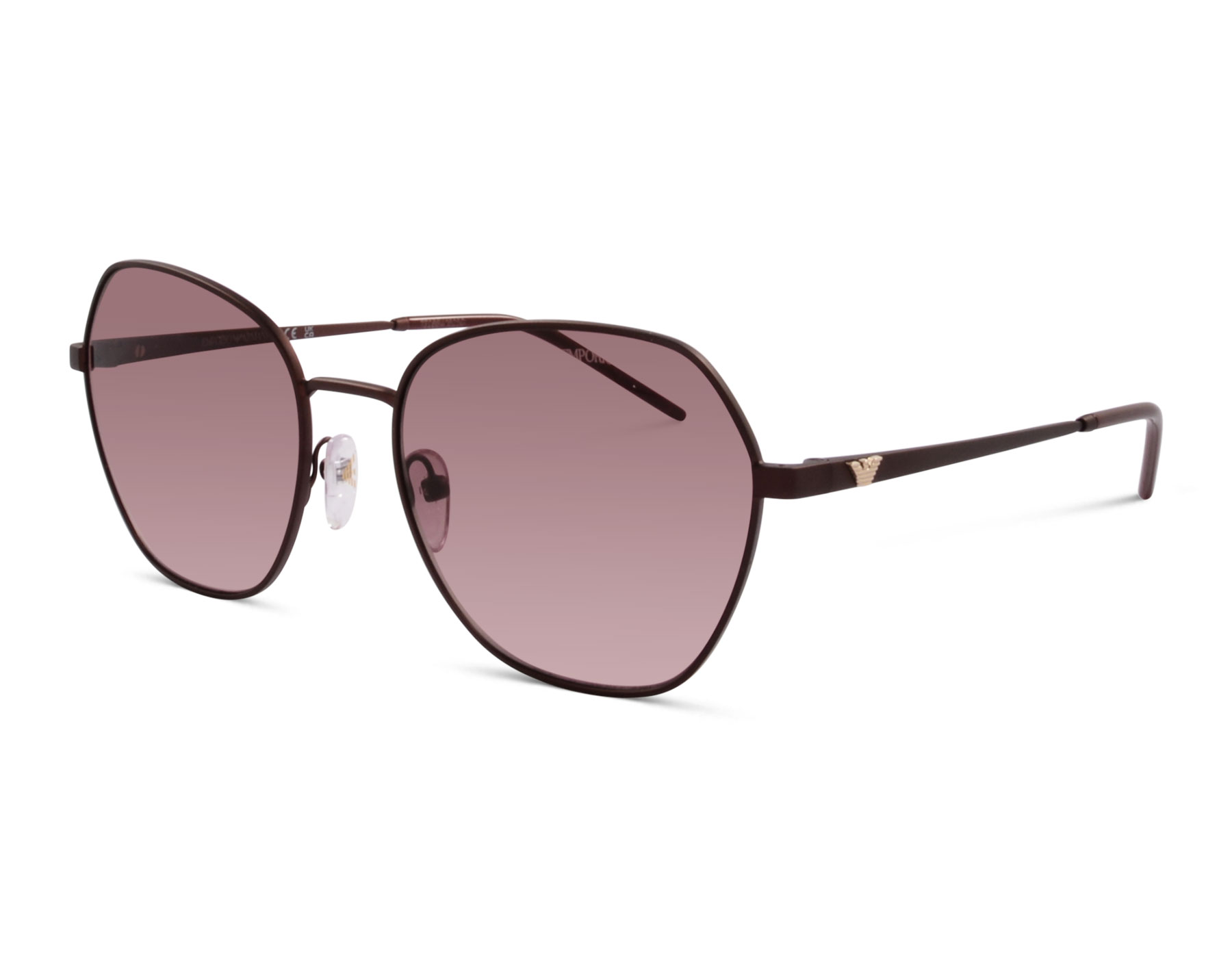 Emporio Armani EA 2161 3401/8D 55 Dunkelrot Matt