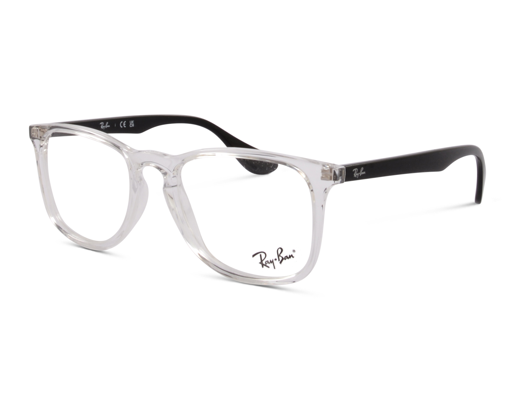 Ray Ban RB 7047 5943 50 Transparent/Schwarz