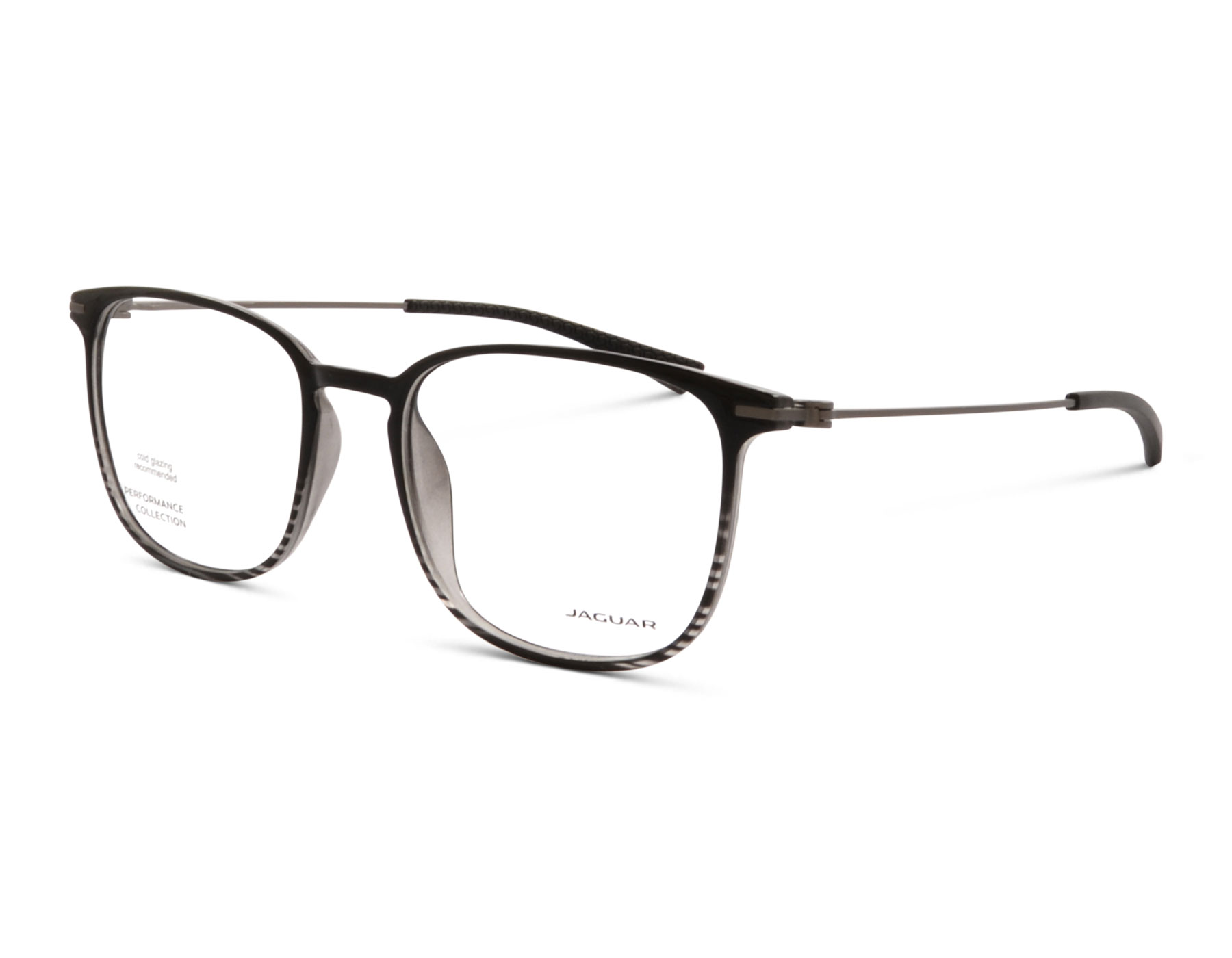 Jaguar Mod. 36831 6100 52 Schwarz/Streifen Transparent