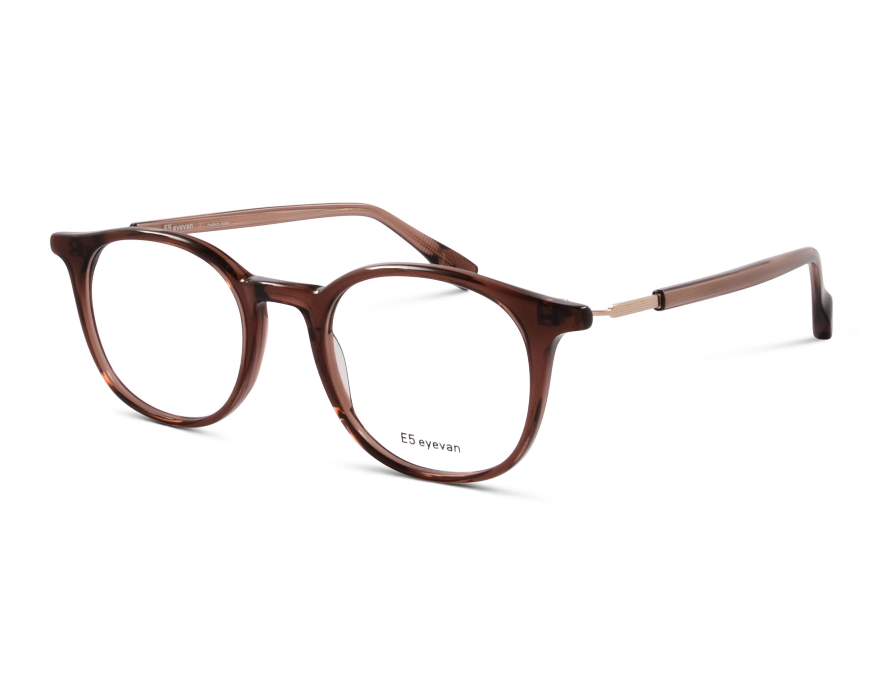 Eyevan p22E RU/WG 46 Rotbraun/Goldfarben