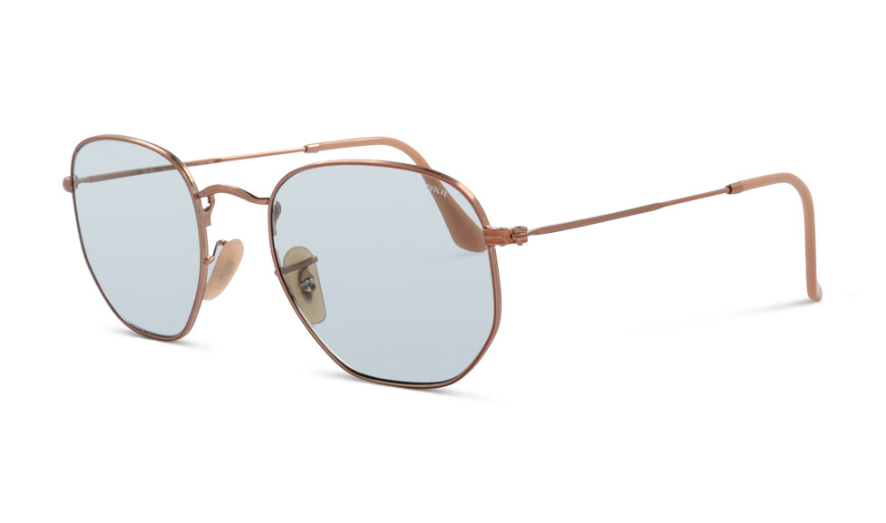 Ray Ban RB 3548-N 9131-0Y 51 Copper Evolve Light Blue