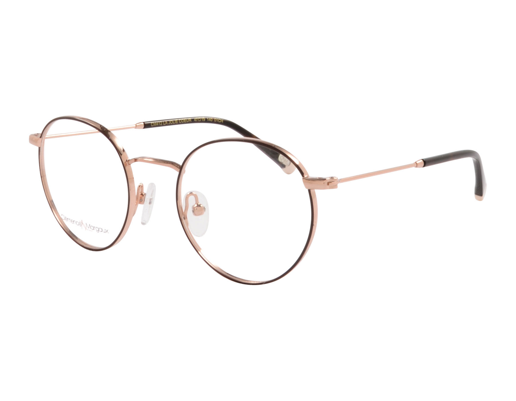 Clémence & Margaux La Jolie Coeur CM412 01CH 47 Schwarz/Roségoldfarben