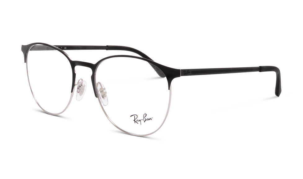 Ray-Ban RB6375 2861 53 Silver On Top Black
