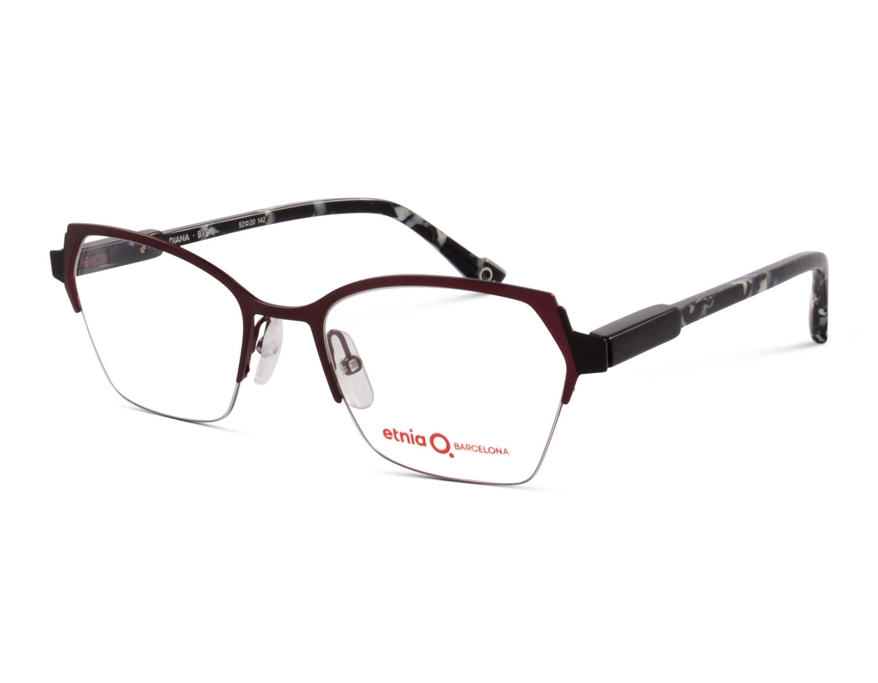 Etnia Barcelona DIANA BXBK 52 Rot/Schwarz