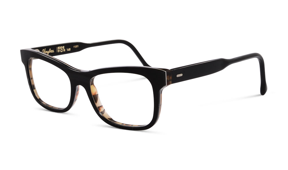 Vinylize Eddie VD01 51 Schwarz Matt