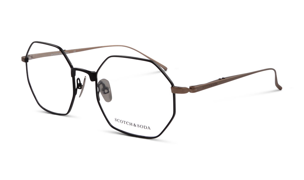 Scotch & Soda SS2004 002 52 Schwarz Matt