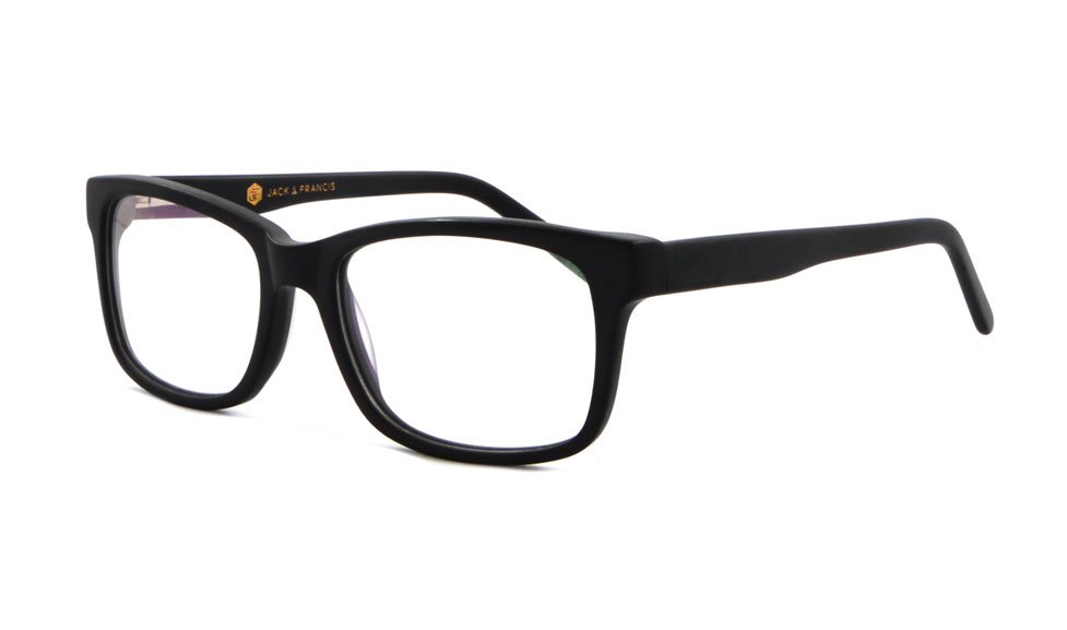 Jack & Francis FR15 Jet Black 54 Schwarz Matt