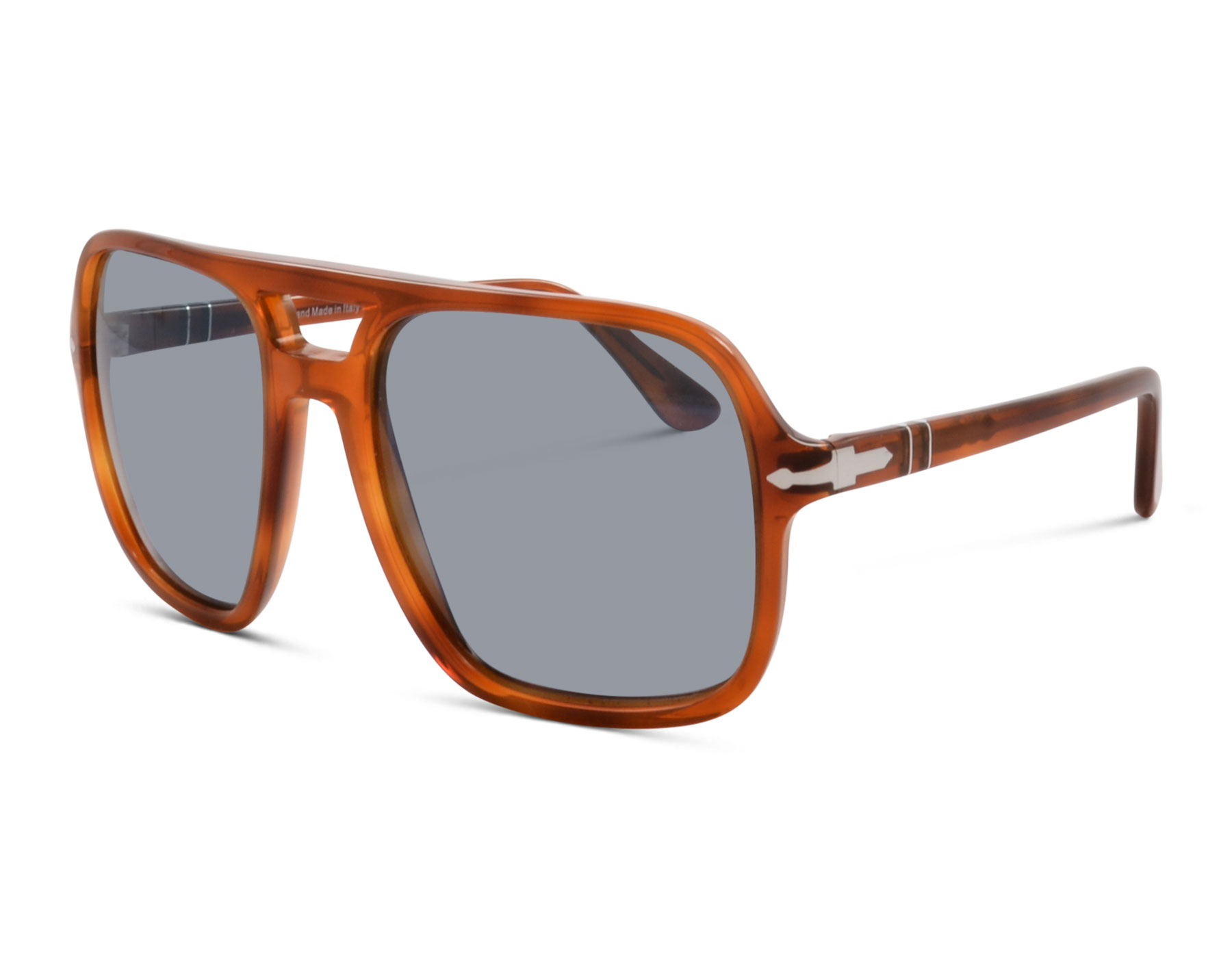 Persol P3328-S 96/56 58 Transparentes Braun