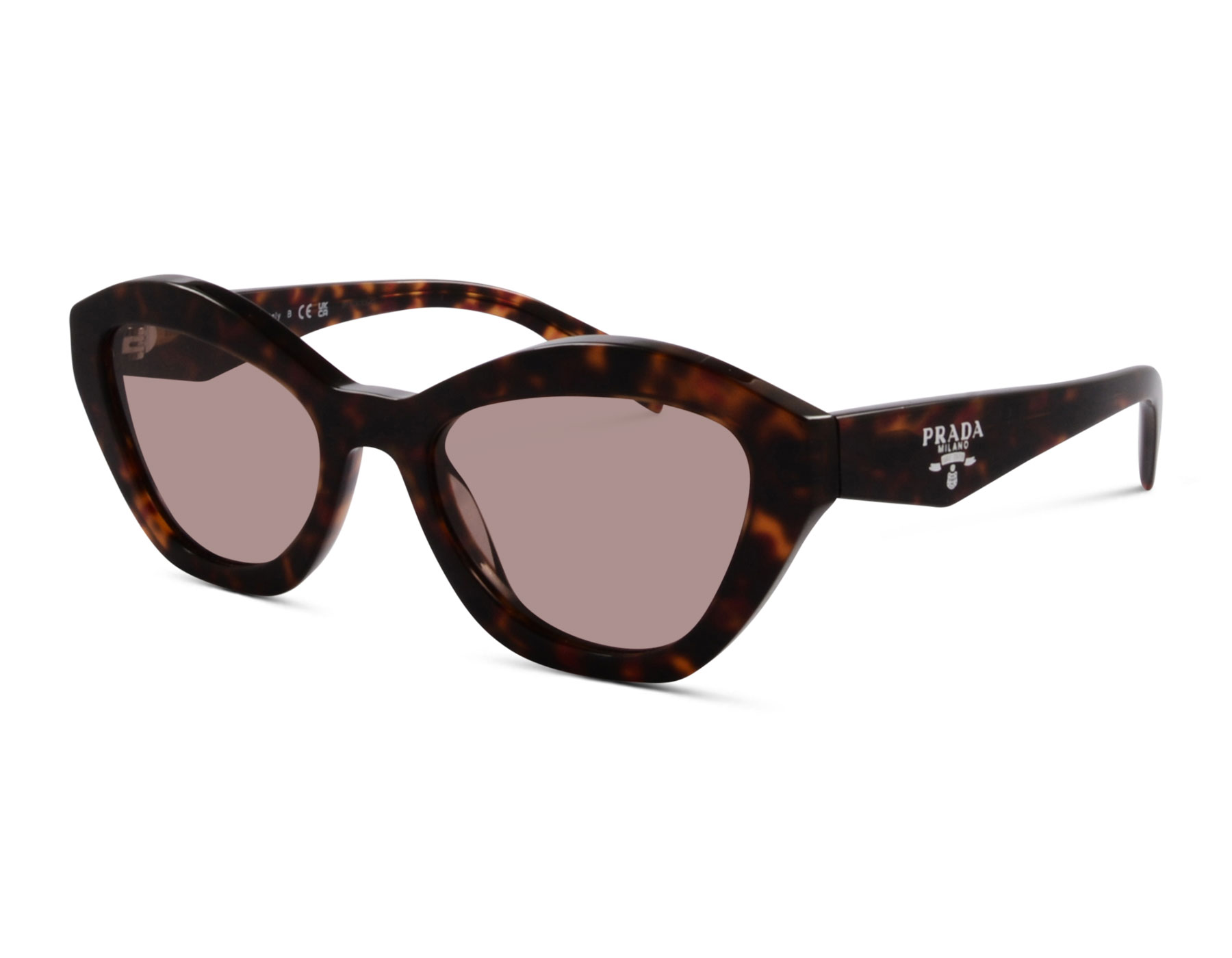 Prada SPR A02 17N-60B 52 Braun/Schildpatt