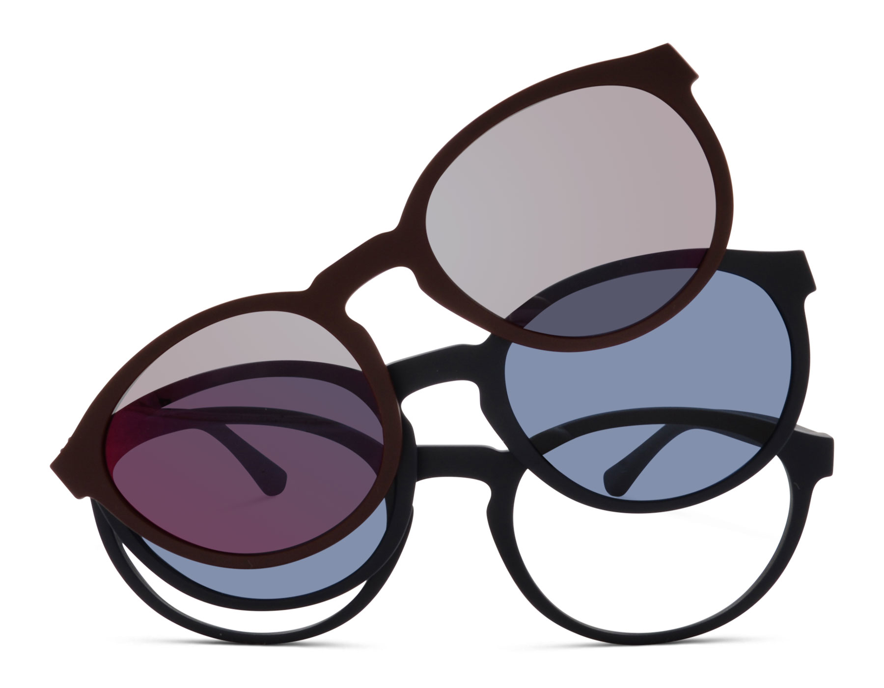 Emporio Armani EA 4152 5669/1W 52 Dunkelblau inkl. Clips