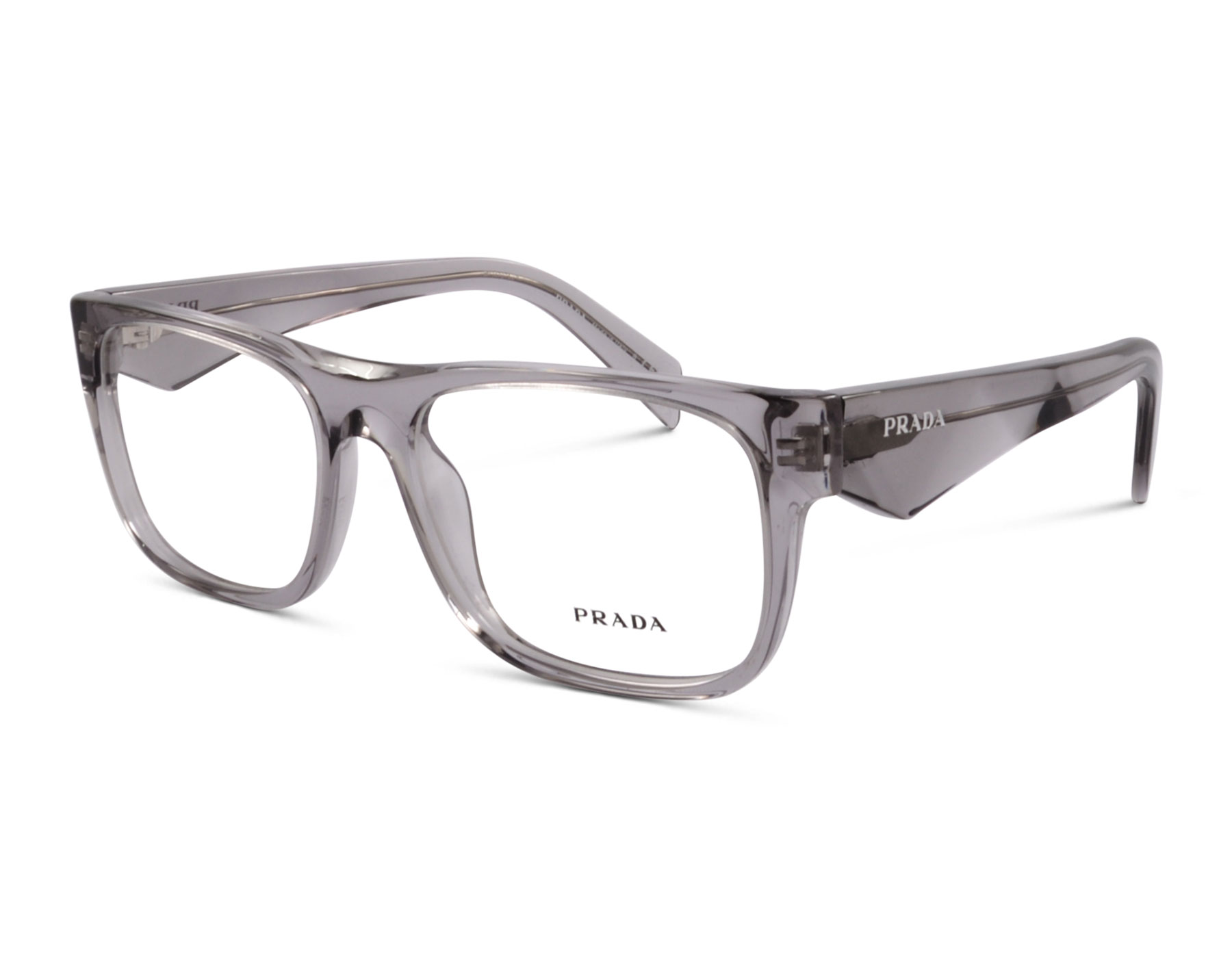 Prada VPR 22Z 16Z-101 55 Grau transparent