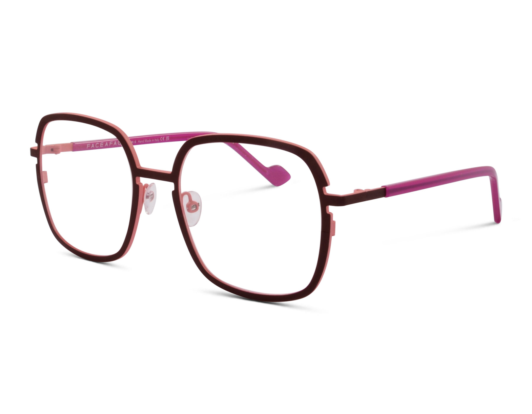 FACE A FACE TWILL 2 0028 54 Rot/Rosé matt
