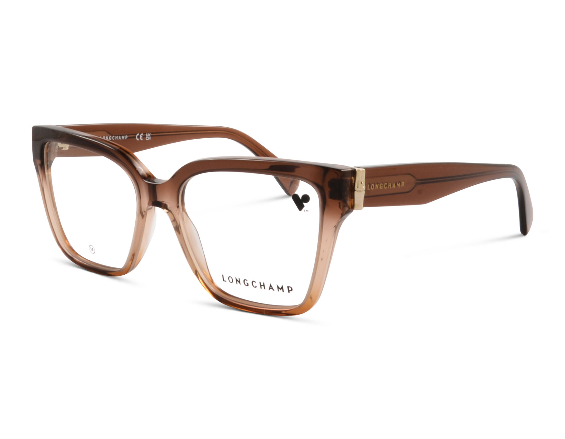 Longchamp LO2733 200 52 Transparentes Braun