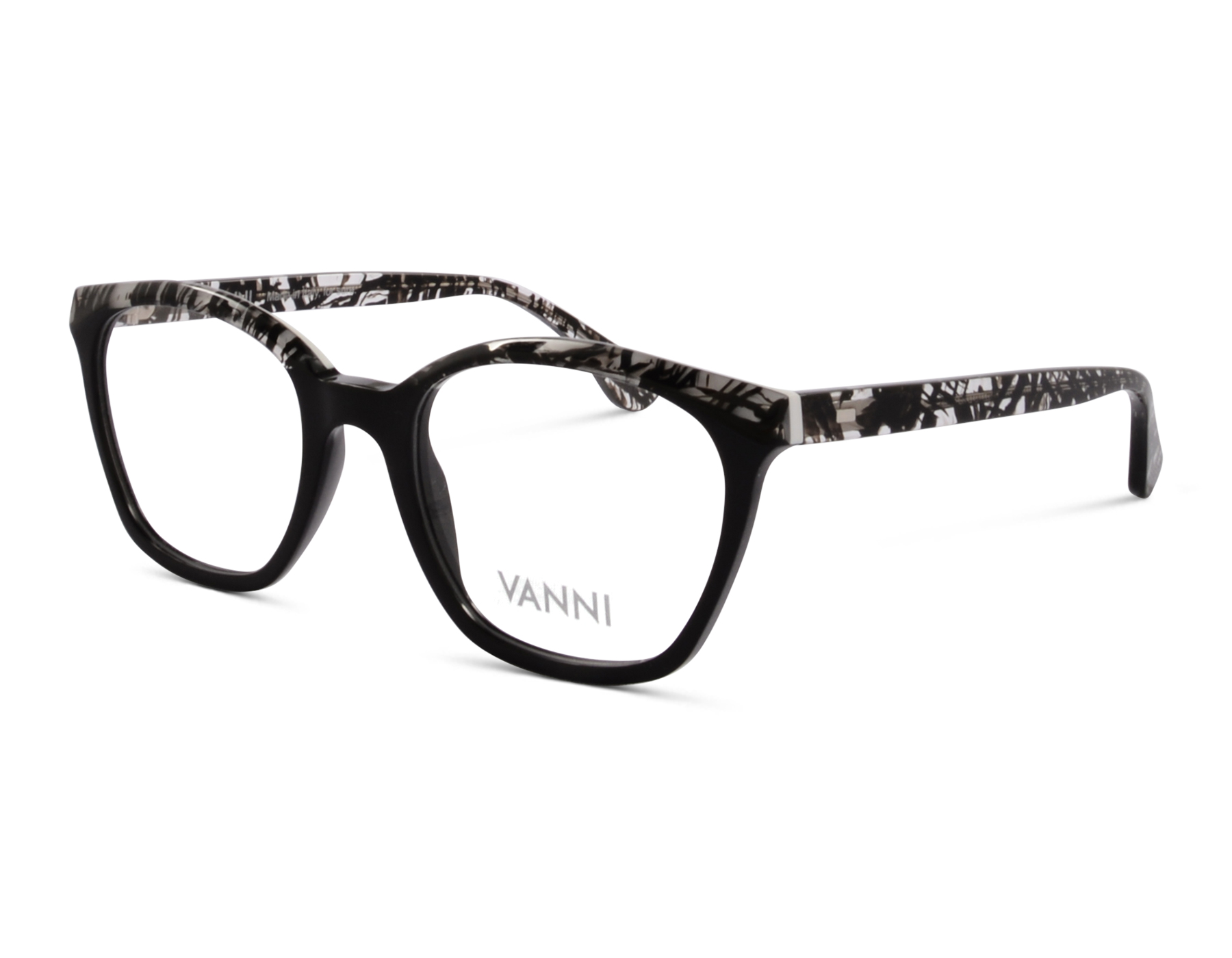 VANNI V1480 A910 50 Schwarz/Weiss/Transparent