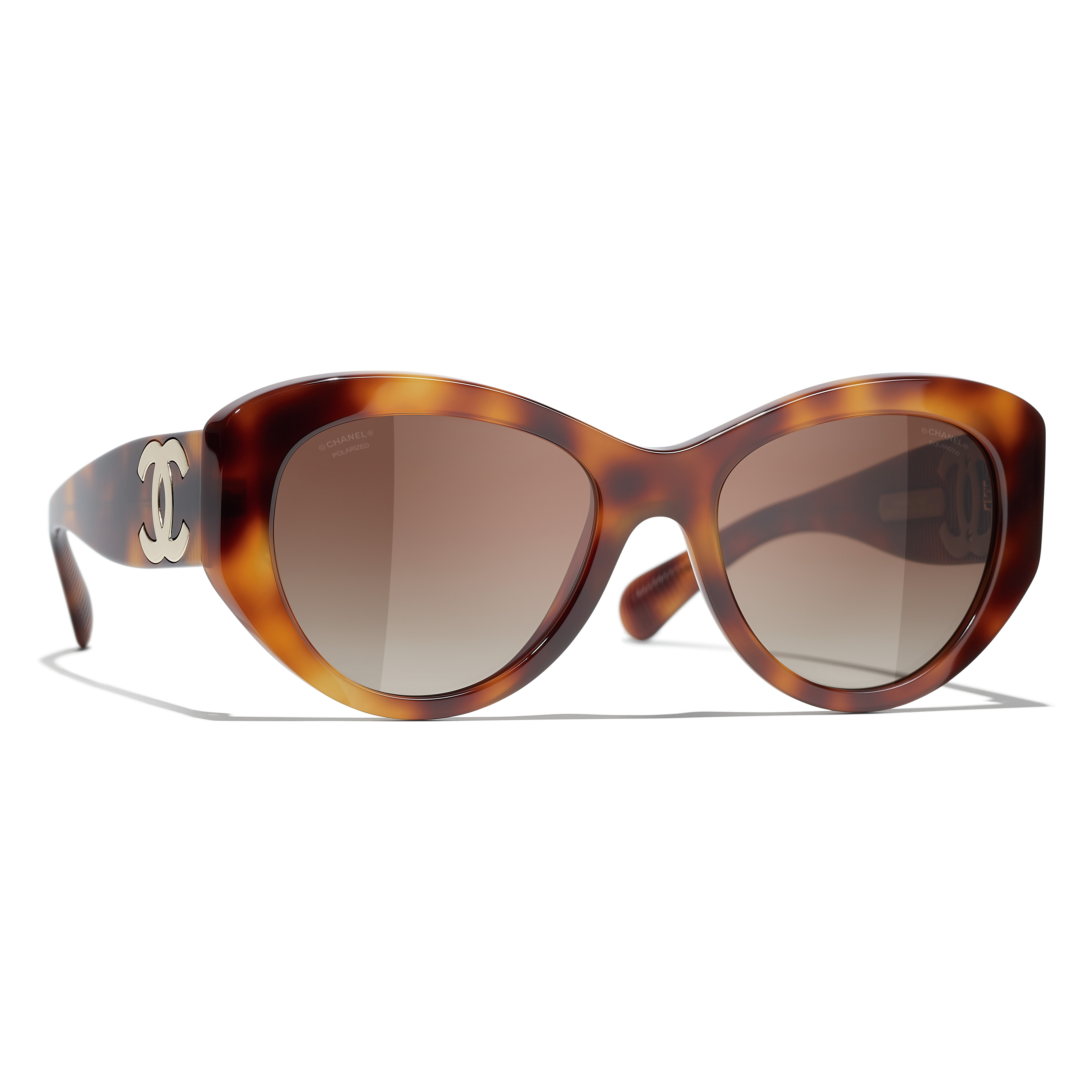 CHANEL Schmetterlingsförmige Sonnenbrille